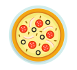 Das beste italienische Pizza